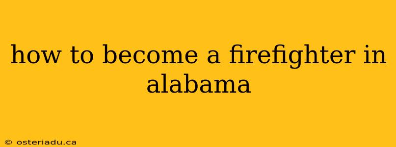 how to become a firefighter in alabama