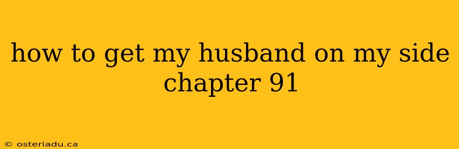 how to get my husband on my side chapter 91