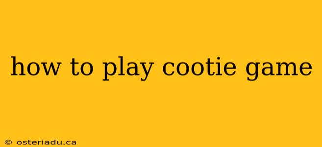 how to play cootie game