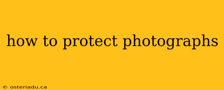 how to protect photographs